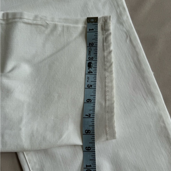 Democracy womens Plus-size "Ab"solution Straight Leg Jeans, Optic White, 22 Plus - Picture 6 of 9